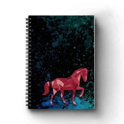 Caderno Animais Geométricos – Cavalo