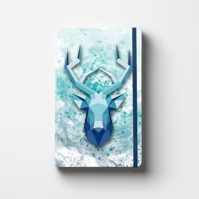 Caderneta A5 Animal Power – Cervo Gelo