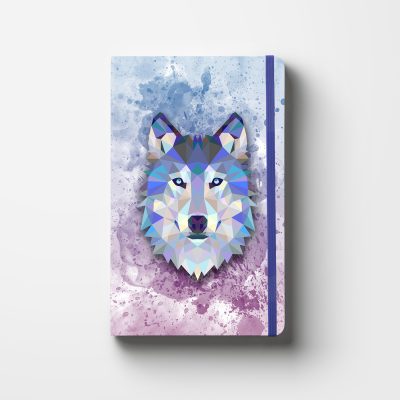 Caderneta A6 Animal Power – Lobo